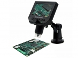Przenośny mikroskop LCD, 600X HD 3 .6MP CCD Pixel 4,3-calowy wyświetlacz OLED