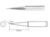 Grot lutowniczy uniwersalny stożek 1mm 900M T-LB do stacji WEP AOYUE ZHAOXIN YIHUA PT