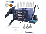 Stacji lutownicza WEP 872D+ 75W +groty 900M topnik cyna