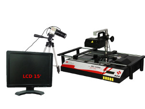 System Inspekcji PCB z kamerą CCD z uchwytem i monitorem LCD