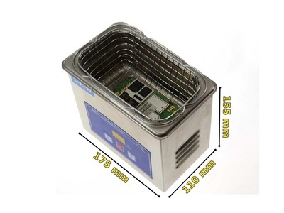 Myjka ultradźwiękowa 0.6l 35W cyfrowa PS-06A z koszykiem