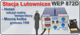 stacja lutownicza WEP 872D