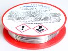 Cyna ołowiowa z topnikiem 1,00mm - 100g - S-Sn60Pb40