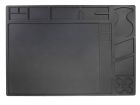 Mata Silikonowa Organizer 35x25cm Odporna na 530°C Czarna