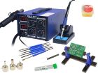 Stacja lutownicza WEP 852D+ +Narzędzia Uchwyt PCB cyna