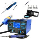Stacja lutownicza HOTAIR WEP 992D +Odsysacz elektryczny 30W, dysze, chwytak