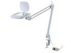 Lampa lupa z podświetleniem LED na podstawce ZD-142A LED x3