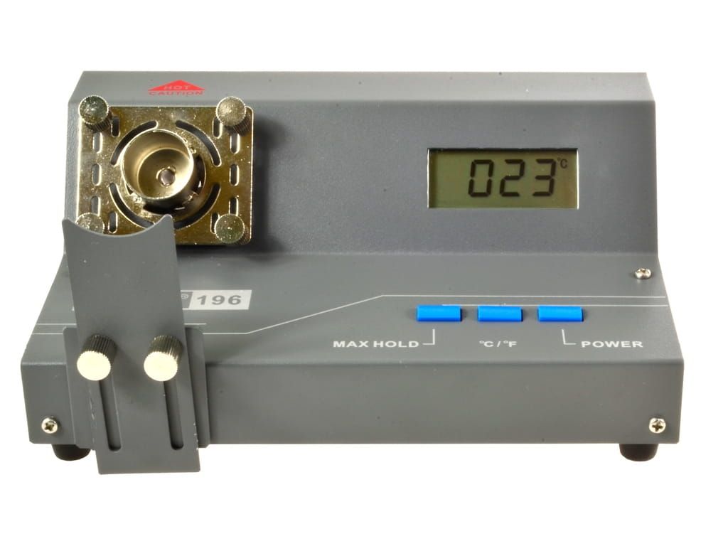 Cyfrowy miernik temperatury hot-air WEP-196 | Wyświetlacz LCD | Termopara typu K