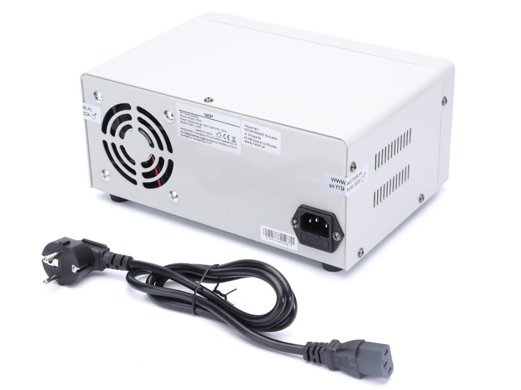 Zasilacz Laboratoryjny WEP 3005D-V PRO 30V 5A 8xUSB 3xPamięć