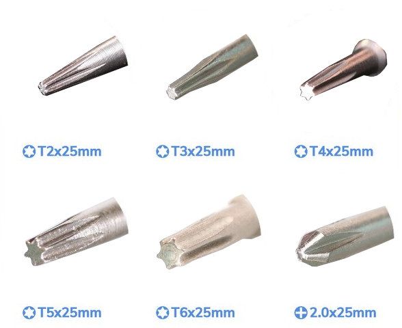 Zestaw śrubokręty precyzyjne 6020-A wkrętaki torx krzyżak