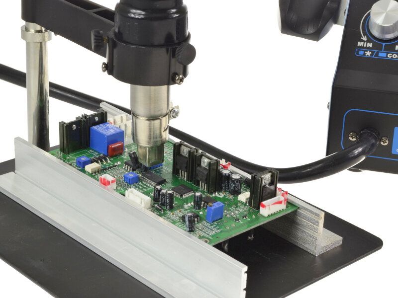 Platforma naprawcza statyw uchwyt 628-2 do płyt PCB oraz do kolby