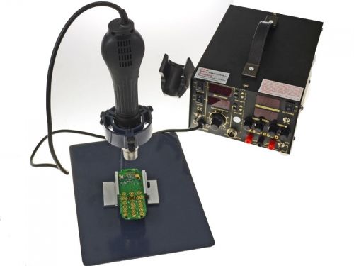 Platforma naprawcza statyw uchwyt 628-III do płyt PCB oraz do kolby 2par uchwytów wielofunkcyjnych