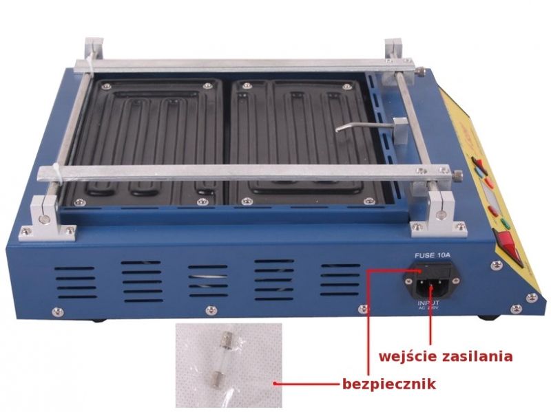 Podgrzewacz preheater Puhui T-8280 duży laptopów