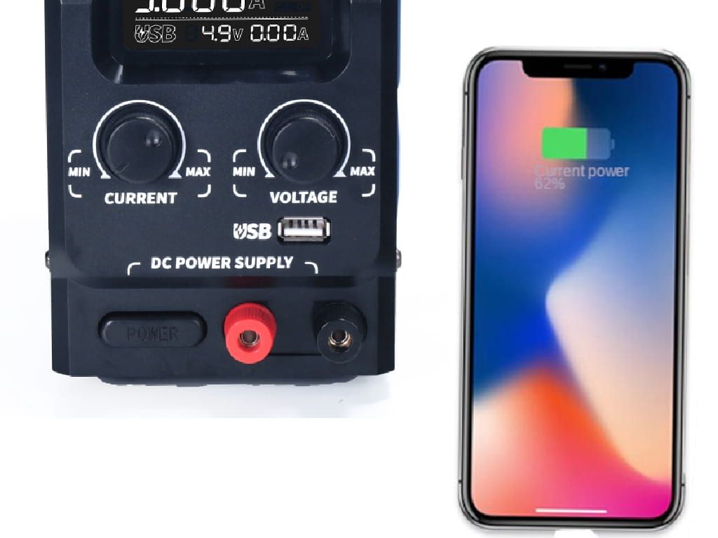 Zasilacz laboratoryjny WEP 3005D-IV 30V 5A z wyjście USB