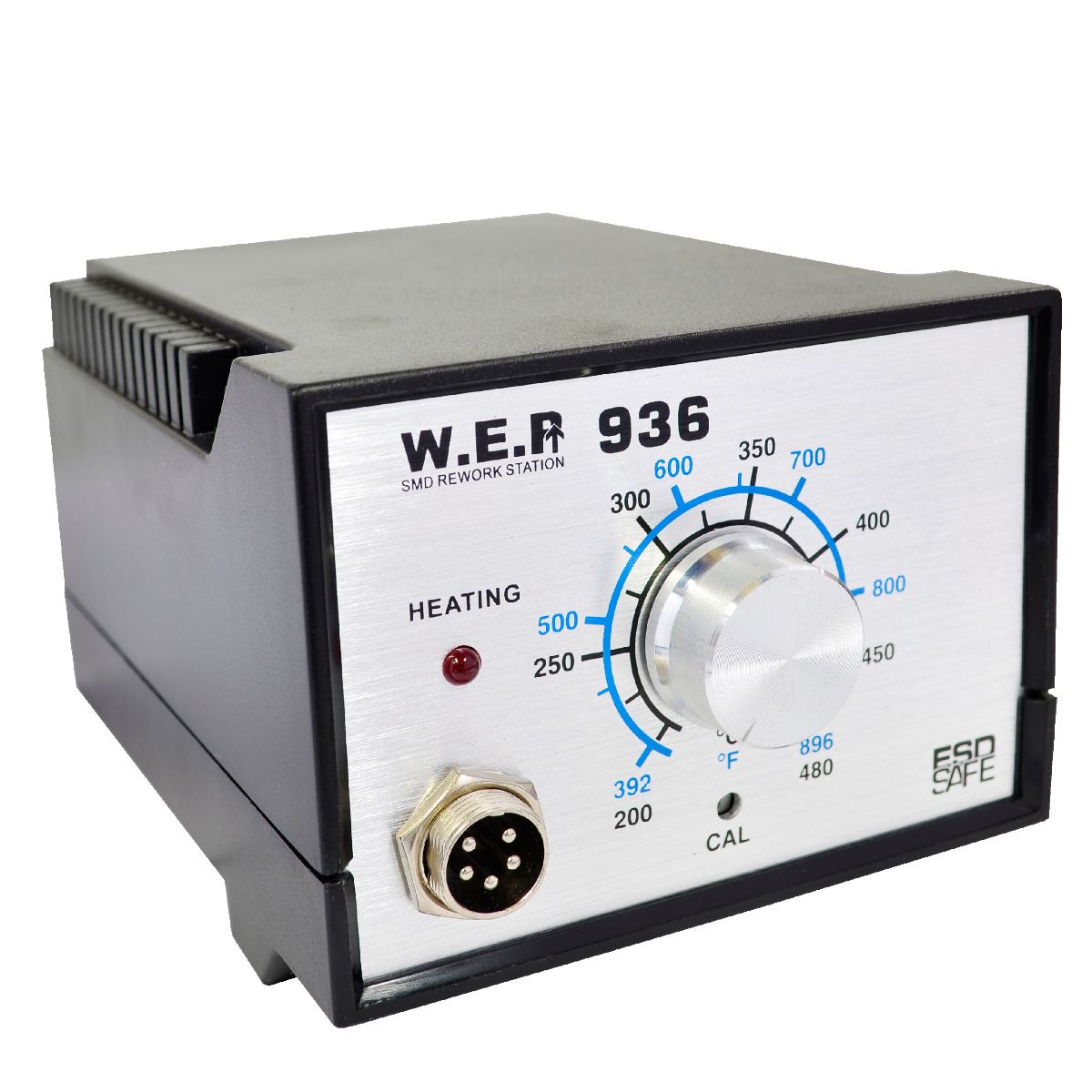 Stacja lutownicza WEP 936 60W ESD Safe + Zestaw (Groty 900M, Pęsety, Topnik)