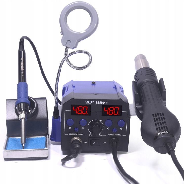 Stacja lutownicza WEP 938BD-II