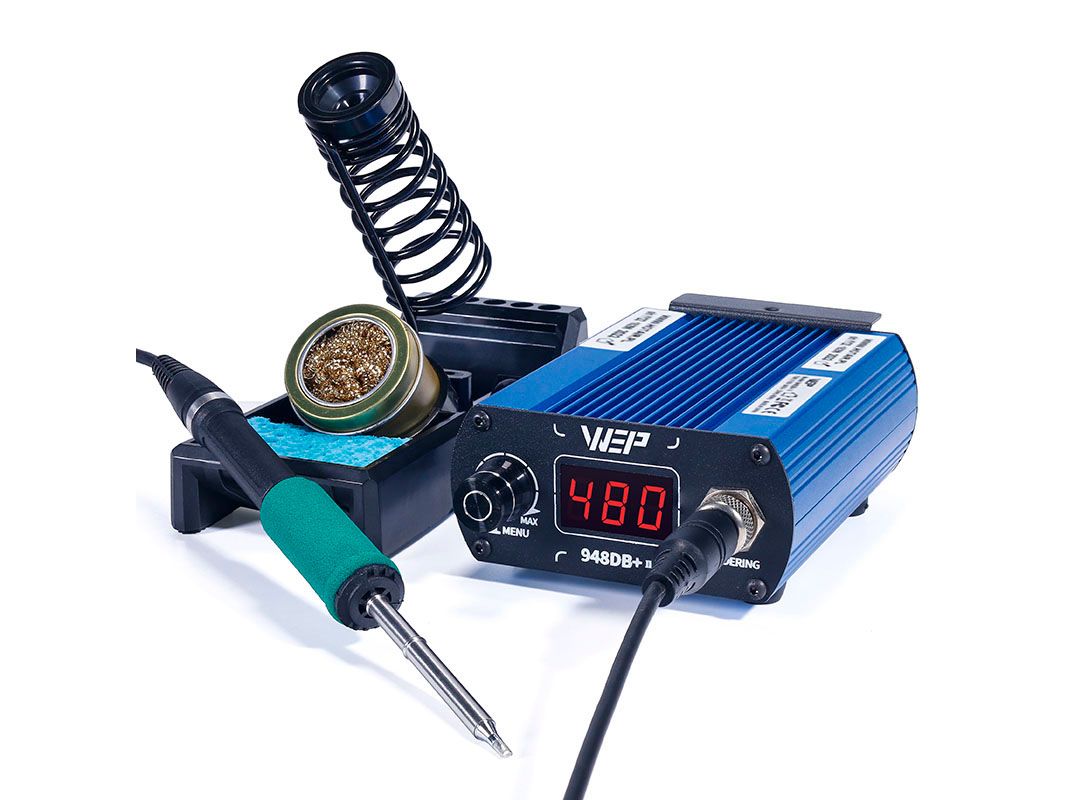 Stacja lutownicza WEP 948DB+II 75W LED GROT T12 