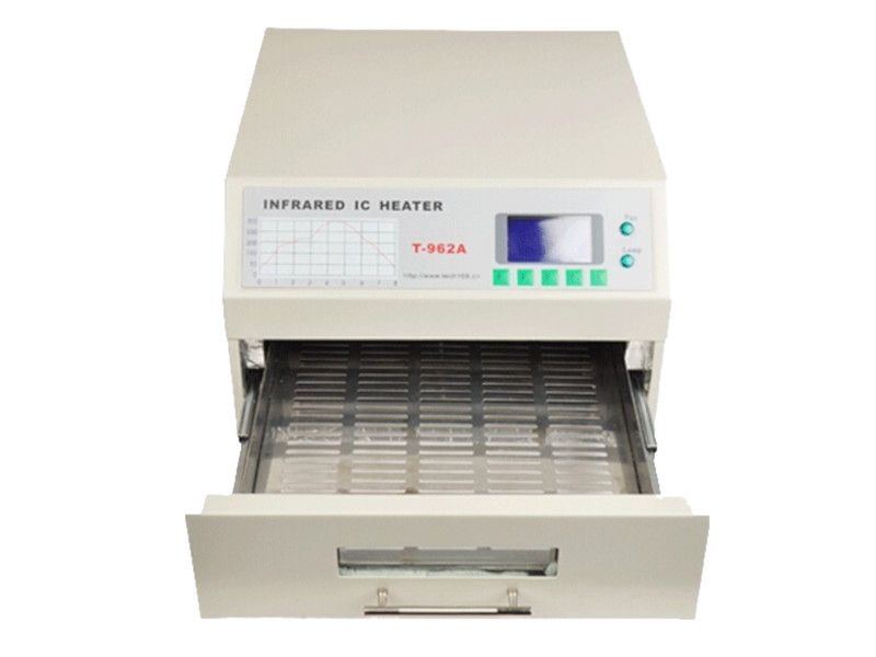 Piec T-962A PCB do reflow 8 cykli moc 1500W