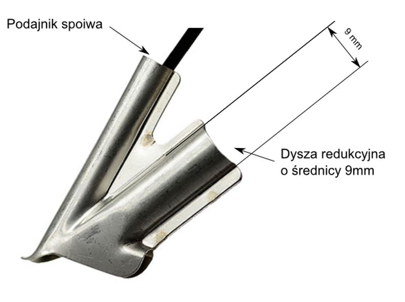 Dysza szybkiego spawania BUT