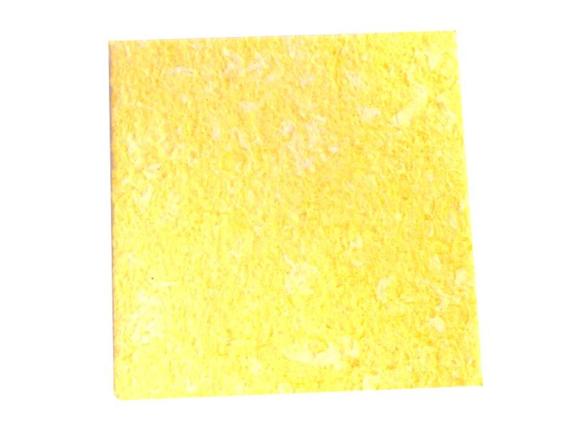 Gąbka do czyszczenia grota lutownicy 50x50mm yellow