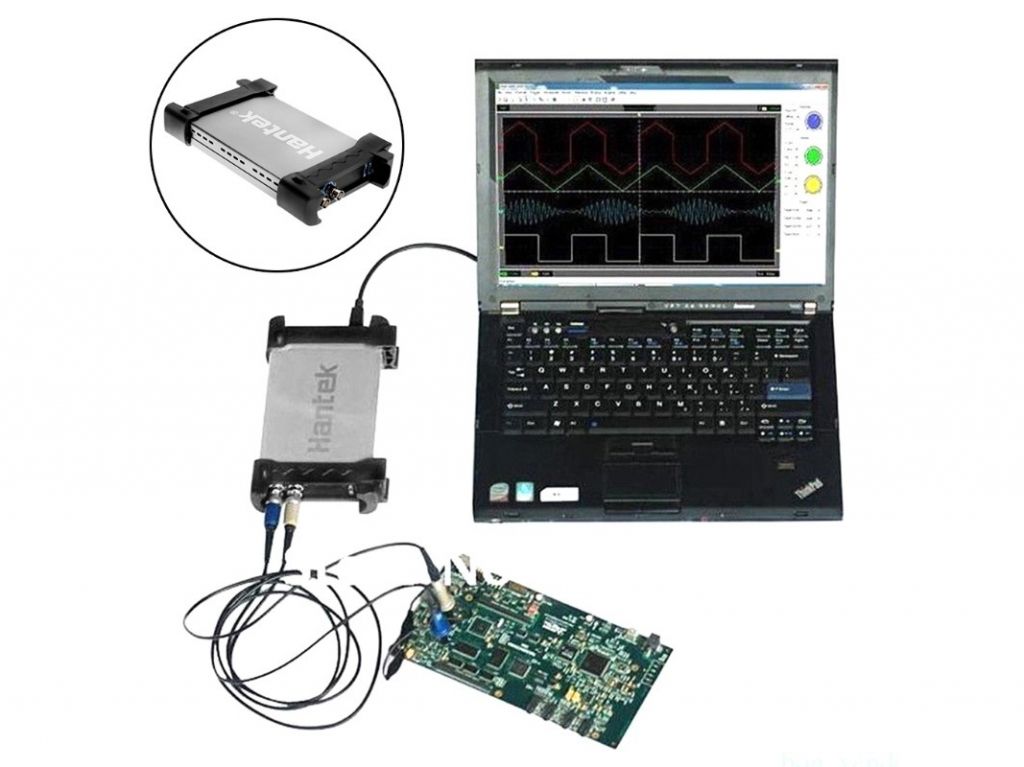 Oscyloskop Hantek 6022BE USB PC 20MHz 2 kanały