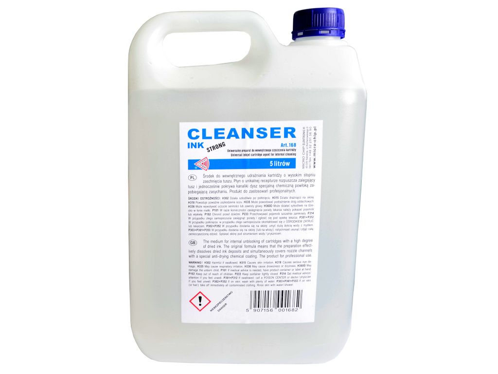 Płyn do regeneracji kartridży Cleanser Ink Strong 5 l