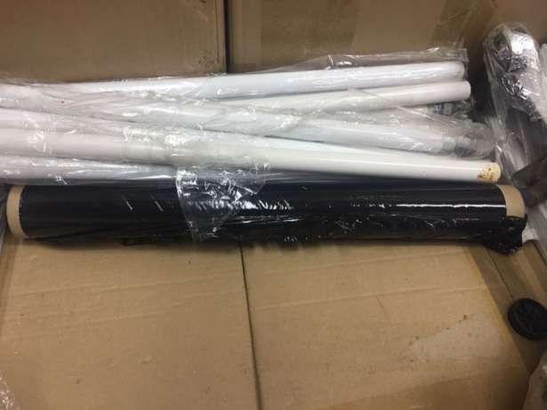 Lampy ze zwrotów, leżaki magazynowe 35szt lamp