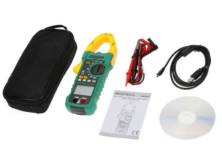 Miernik cęgowy Inrush T-Rms USB MS2115B Mastech