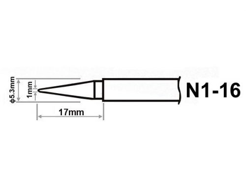 Grot do stacji ZD-931 stożek 1mm typ N1-16