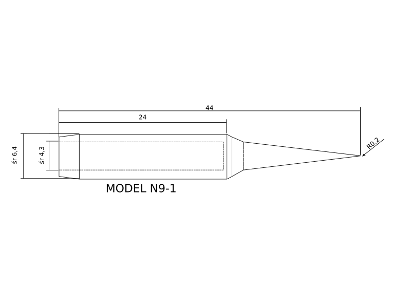 Grot do ZD-8916 ZD-8917B ZD-8936 N9-1 N9-2 N9-3 N9-4 N9-5