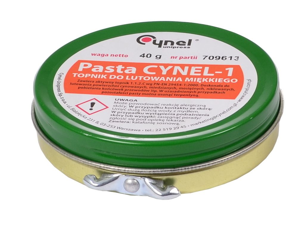 Pasta lutownicza CYNEL-1 40g