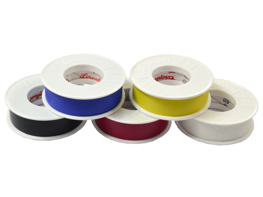 Taśma izolacyjna PVC 10m, czarna