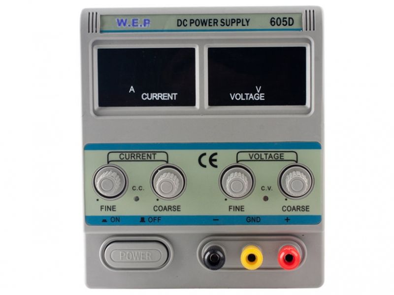 Zasilacz laboratoryjny WEP 602D 60V 2A
