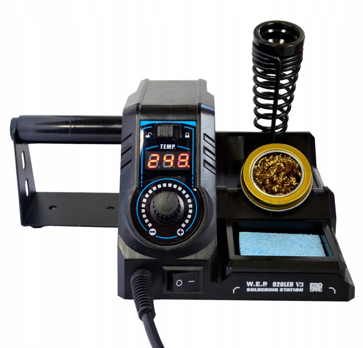 Stacja lutownicza kolbowa grotowa WEP 926LED V3 black
