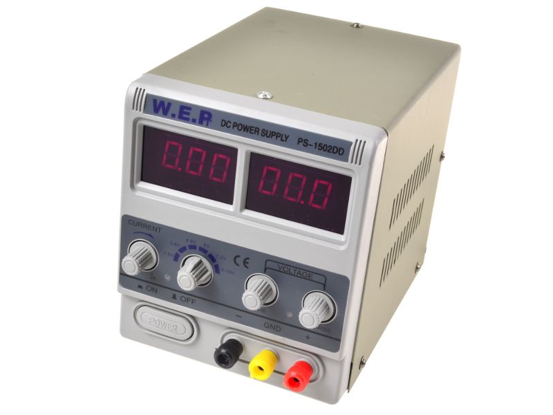 Zasilacz laboratoryjny WEP PS-1502DD+  15V 2A RF