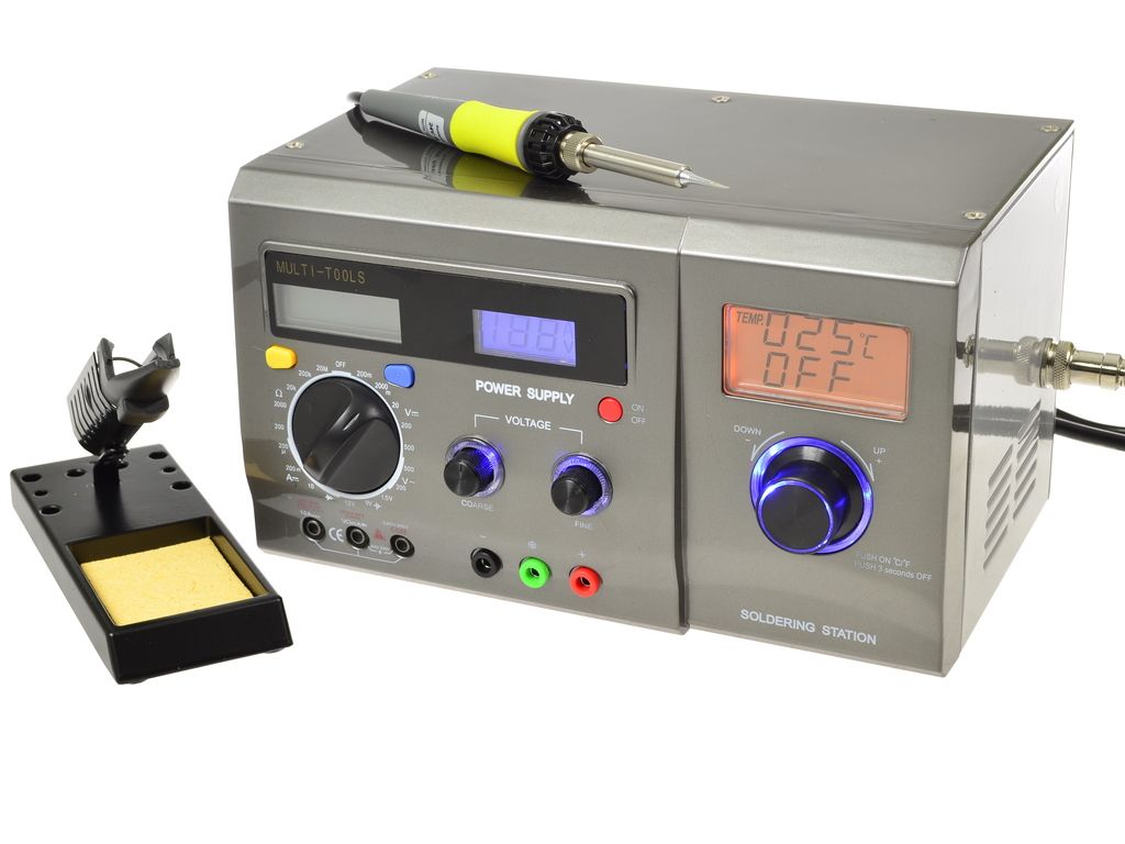 Stacja lutownicza kolbowa ZD-8901 LCD 1A 12V