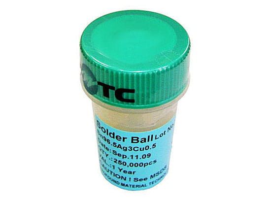 Kulki BGA PMTC szt 0,76 mm Sn96,5/Ag3/Cu0,5 bezołowiowe 