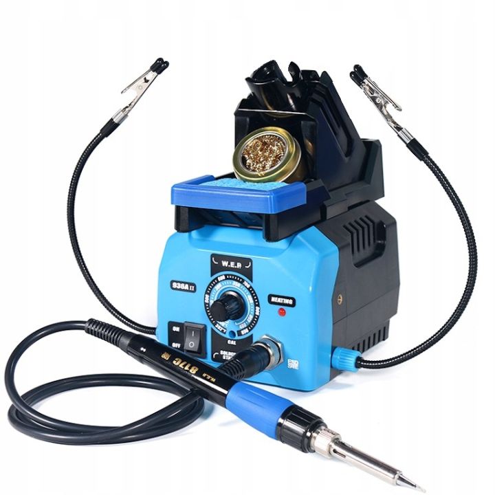 Stacja lutownicza kolbowa WEP 936A-II  115W grot 900M
