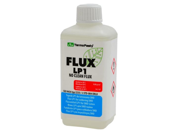 Topnik LP-1 100ml No-Clean – topnik do lutowania SMD, THT, PCB 