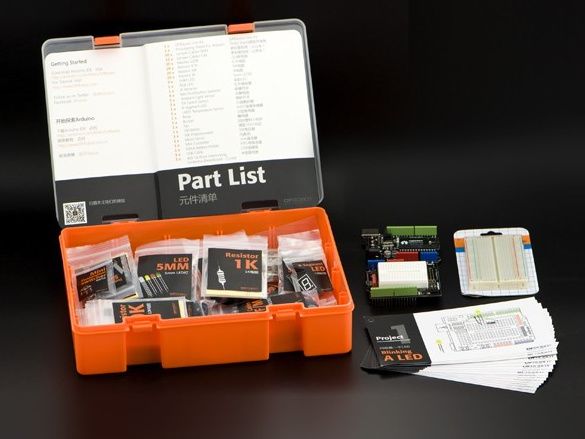 DFRobot Beginner Kit - zestaw dla początkujących użytkowników Arduino v3.0