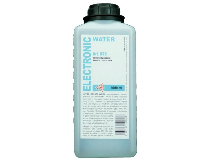 Uniwersalny preparat do czyszczenia elektroniki ELECTRONIC WATER 1000 ml