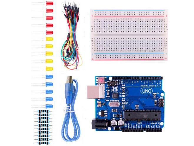 Zestaw UNO R3 z 6 elementami z zgodny z Arduino
