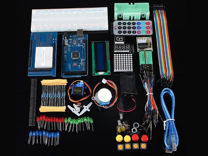 Zestaw Mega 2560 kompleksowy zestaw edukacyjny z zgodny z Arduino
