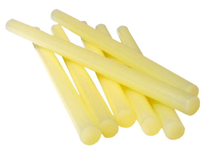 Klej termotopliwy bursztynowy śr 11,2mm  1szt