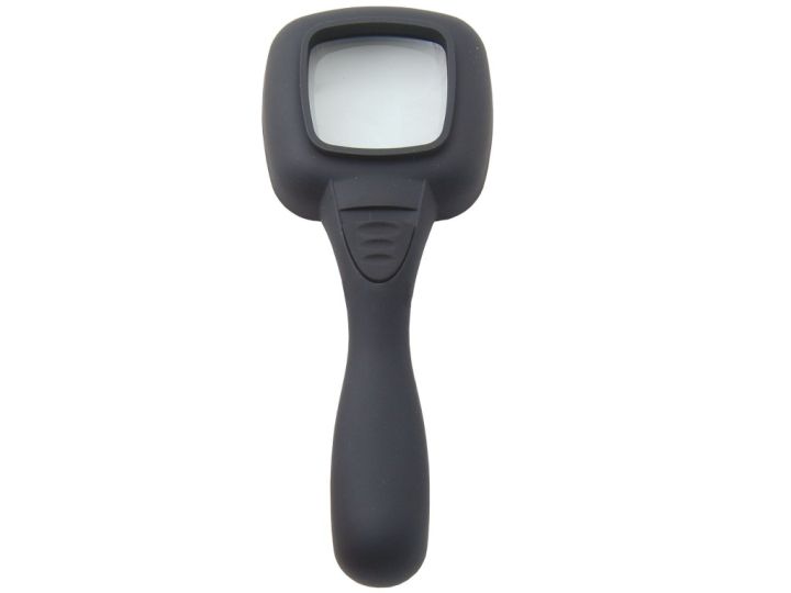 Lupa ręczna podświetl LED soczewka 65mm powiększające 4D
