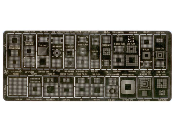 Sita BGA A CPU T= 0,25 mm